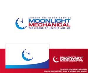 Logo-Design von alvinnavarra für Moonlight Mechanical | Design: #26845417