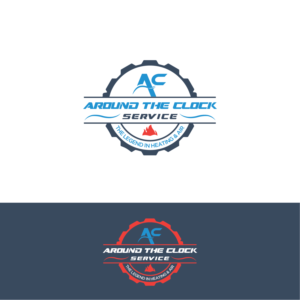 Around the Clock Service  The Legend in Heating & Air | Design de Logo par Maxo-Biz