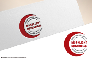 Logo-Design von Rubia@ für Moonlight Mechanical | Design: #26798553