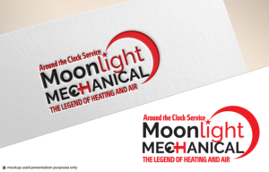 Logo-Design von Rubia@ für Moonlight Mechanical | Design: #26798554