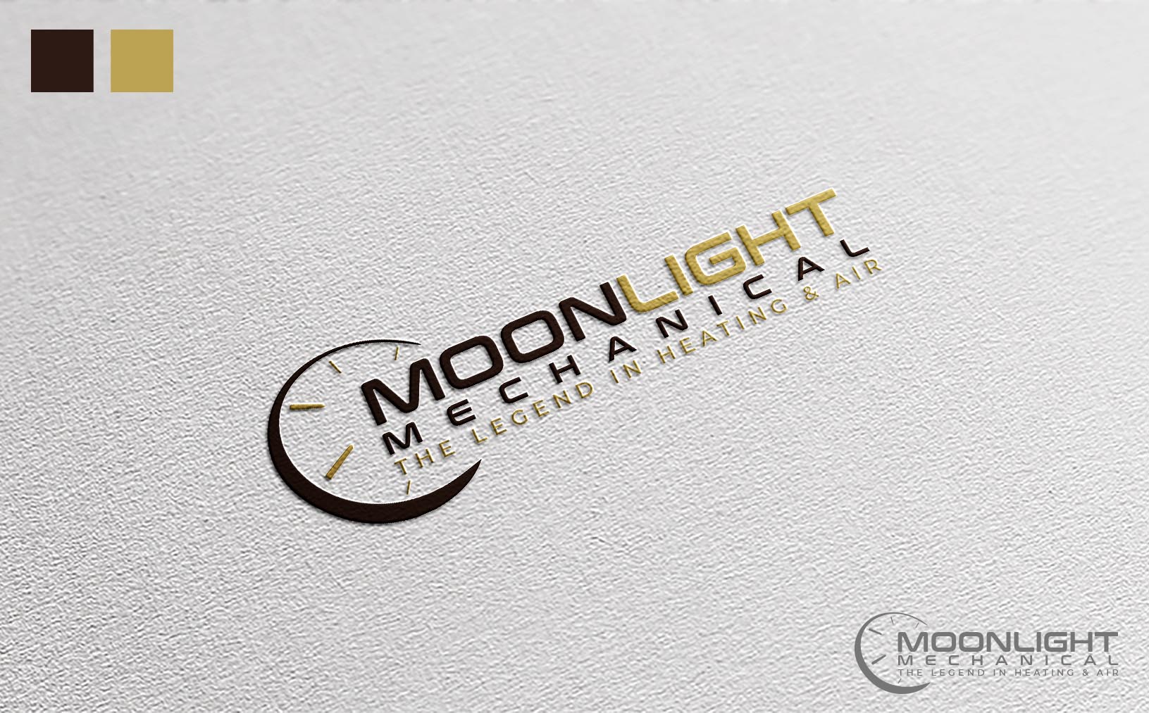 Logo-Design von Nova Tech Solutions für Moonlight Mechanical | Design #26797052