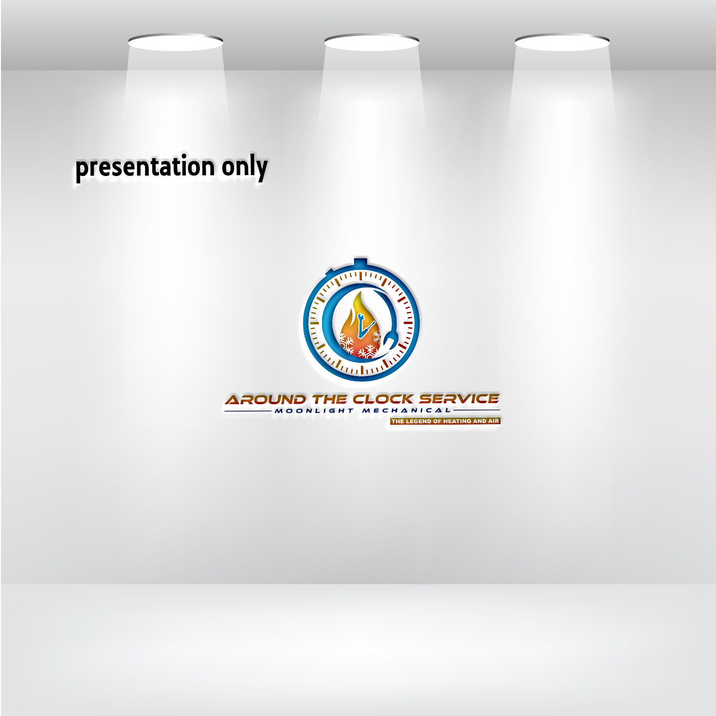 Logo Design by uitaki for Moonlight Mechanical | Design #26795368