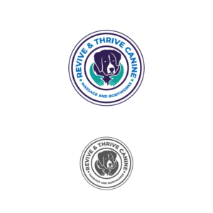 Revive & Thrive Canine Massage and Bodyworks | Logo Design by Graphic Bricks