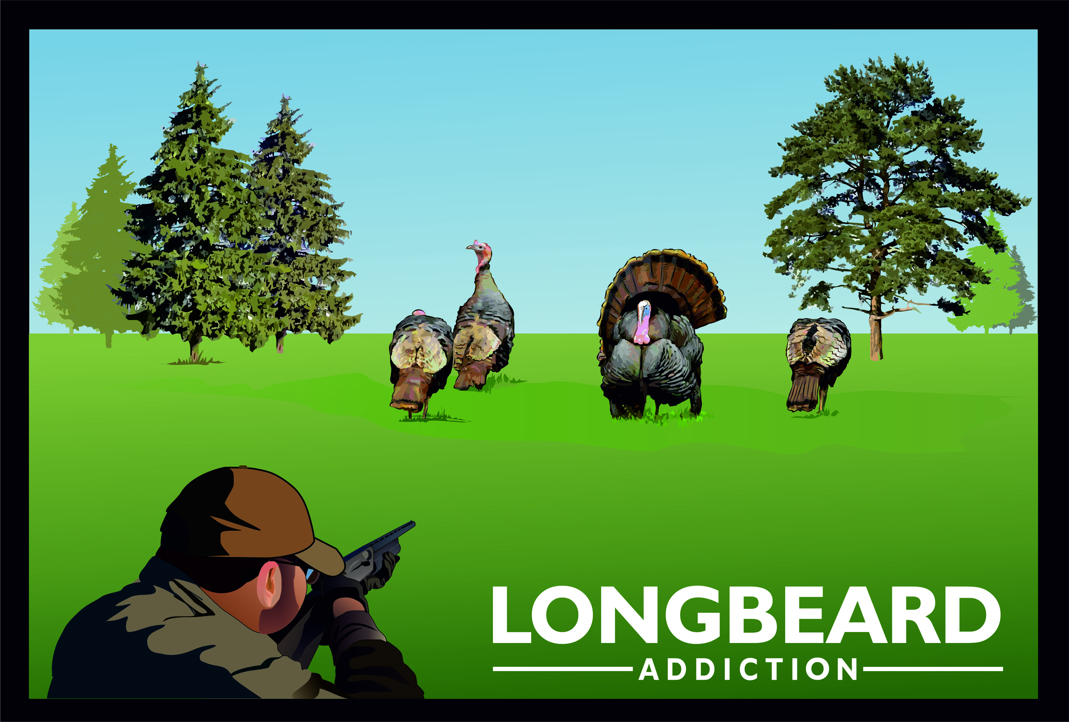 T-shirt Design by Jamal 12 for Longbeard Addiction | Design #26803217