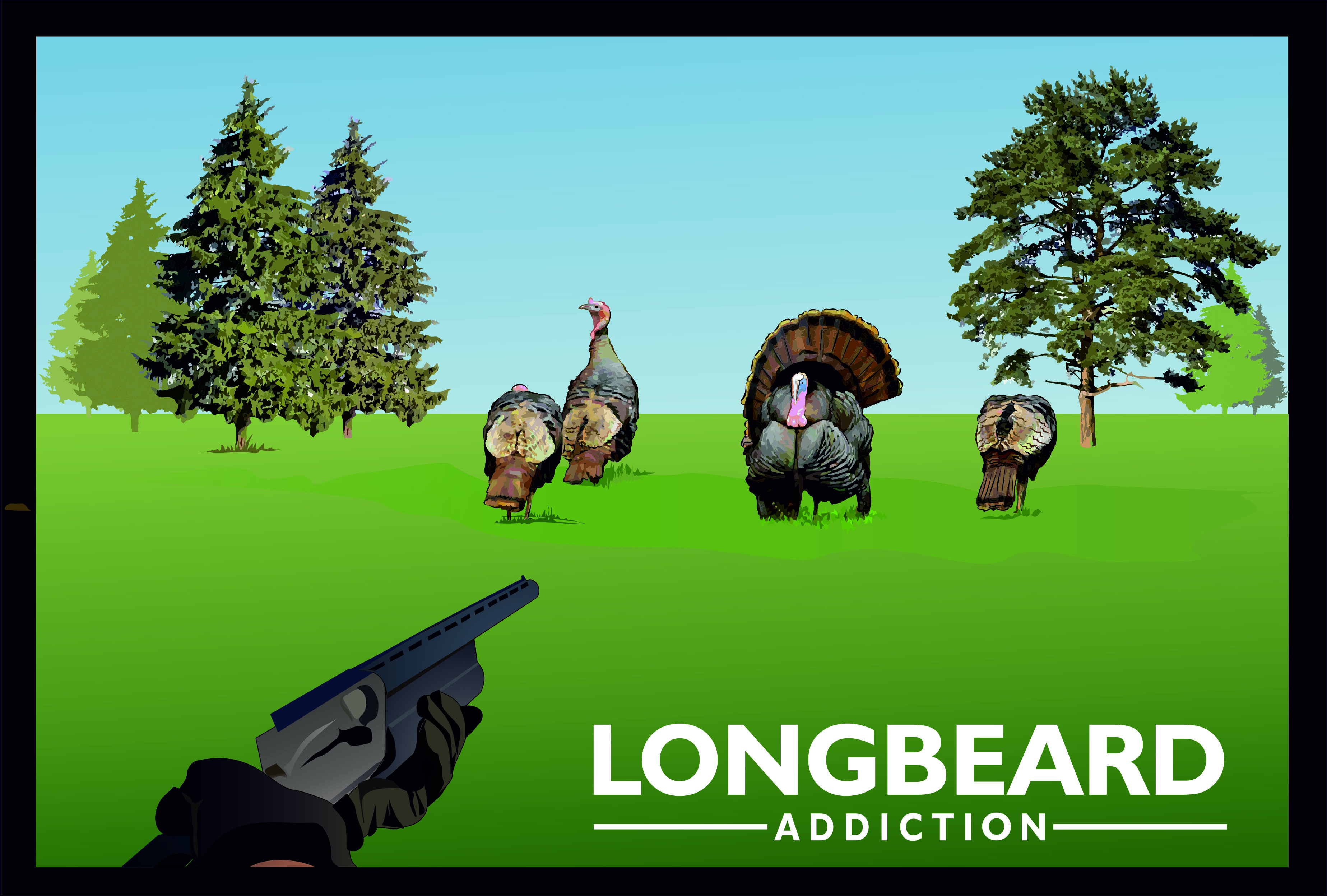 T-Shirt-Design von Jamal 12 für Longbeard Addiction | Design #26804652