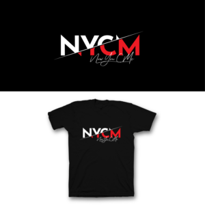 NYCM New Clothing Brand Sublimation Chenille Design | Diseño de Camiseta por saka.aleksandar