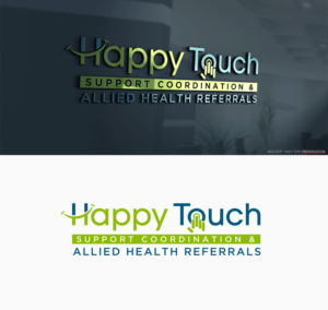 Happy Touch, Support Coordination and Allied Health Referrals | Logo Design by Mono.co