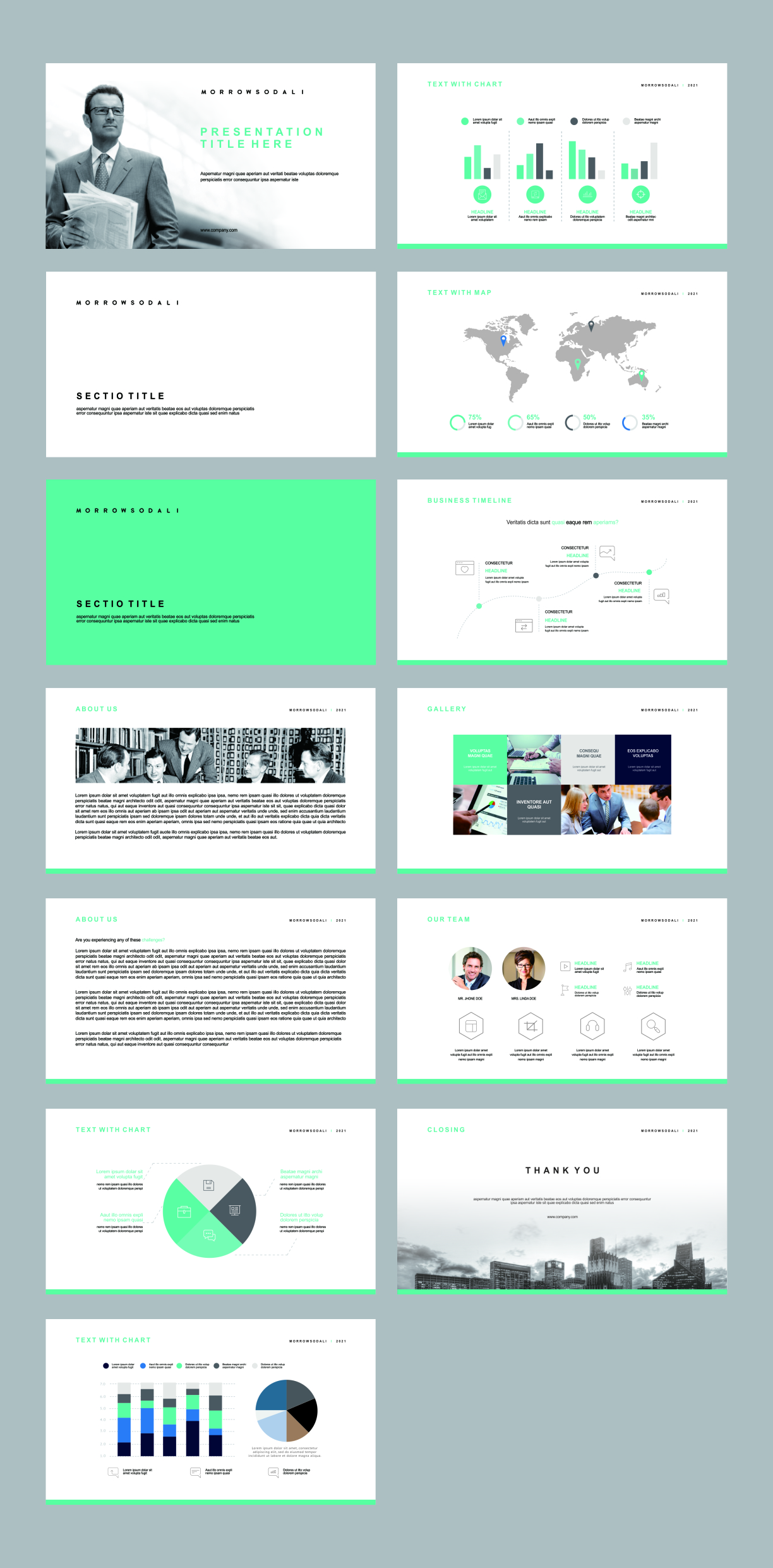Diseño de PowerPoint por Silverfox Studio para este proyecto | Diseño #26832609