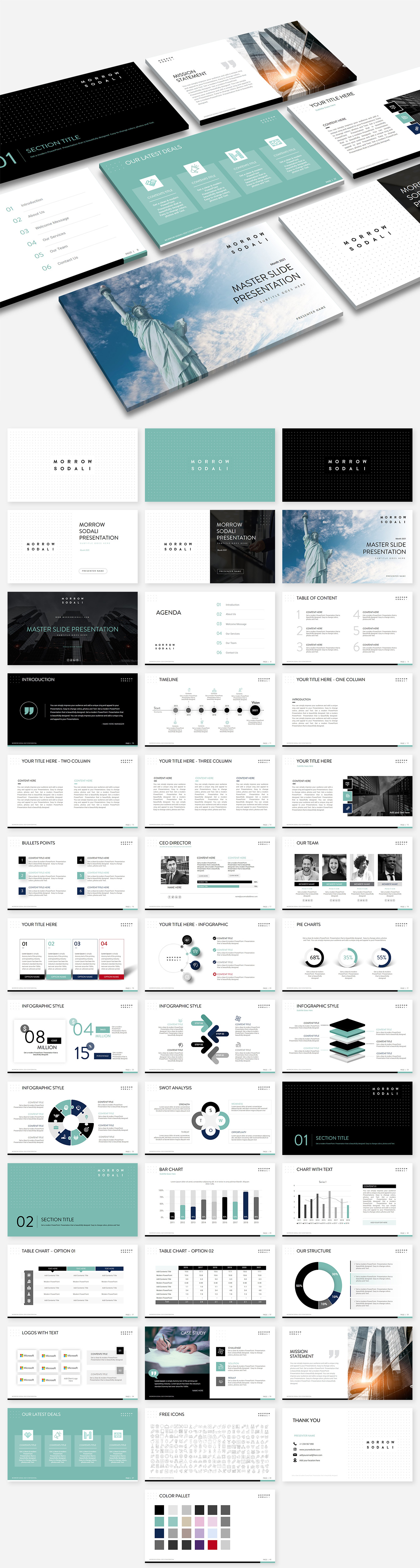 PowerPoint-Design von Luvinda für dieses Projekt | Design #26820549