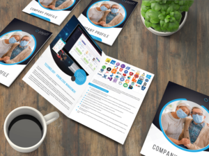 We need a corporate presentation for our software factory. | Broschüren-Design von alex989