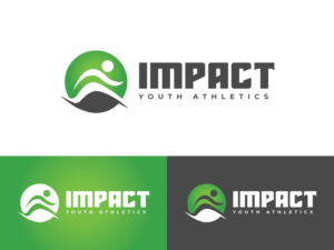 Impact Youth Athletics | Logo Design by HyperX