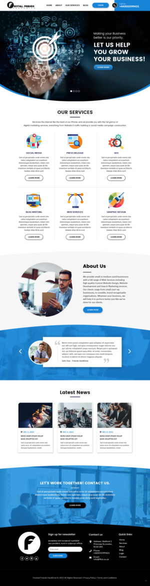 Diseño Web por pb para este proyecto | Diseño #26802394