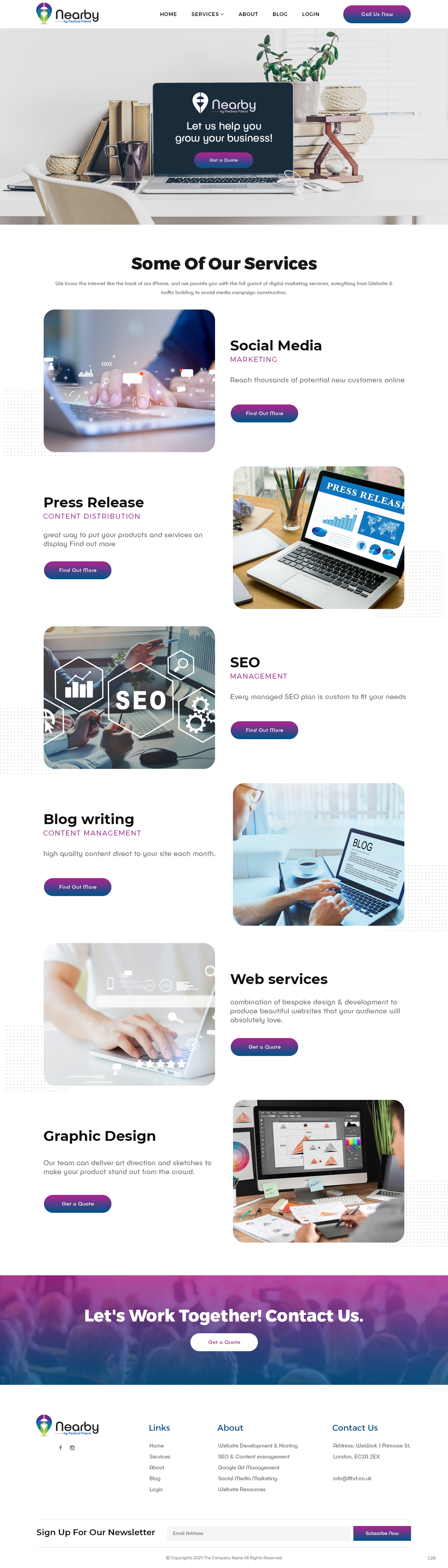 Web Design by pb for this project | Design #26802404