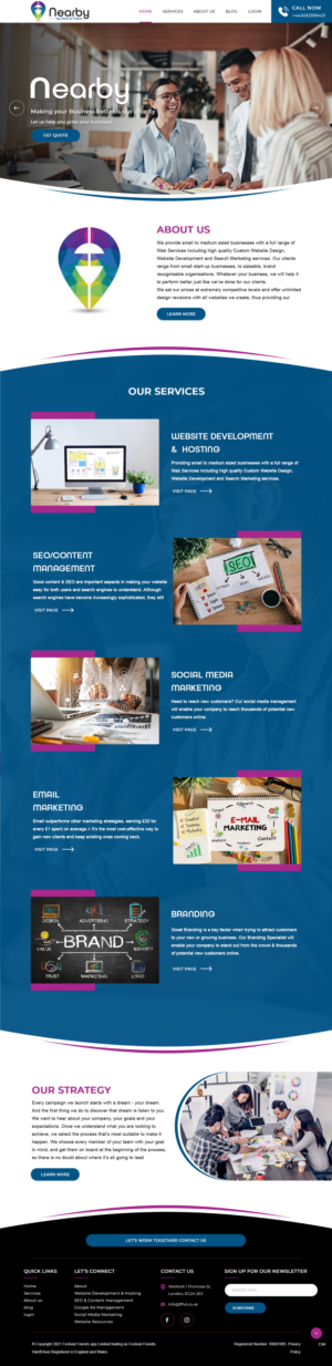Web Design by pb for this project | Design: #26802413