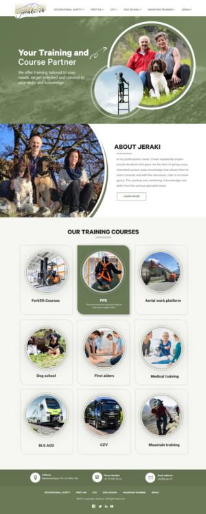 Re-Design an adult education portal | Diseño Web por Blue Sparrow