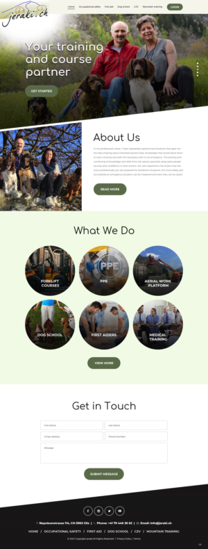 Web Design by pb for this project | Design: #26802420