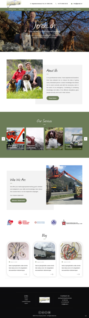 Web Design by pb for this project | Design: #26802422