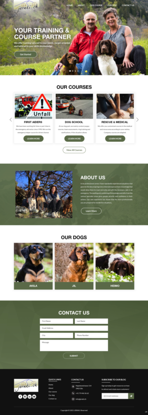 Web Design by pb for this project | Design: #26802426