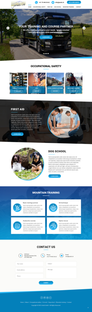 Web Design by pb for this project | Design: #26830331