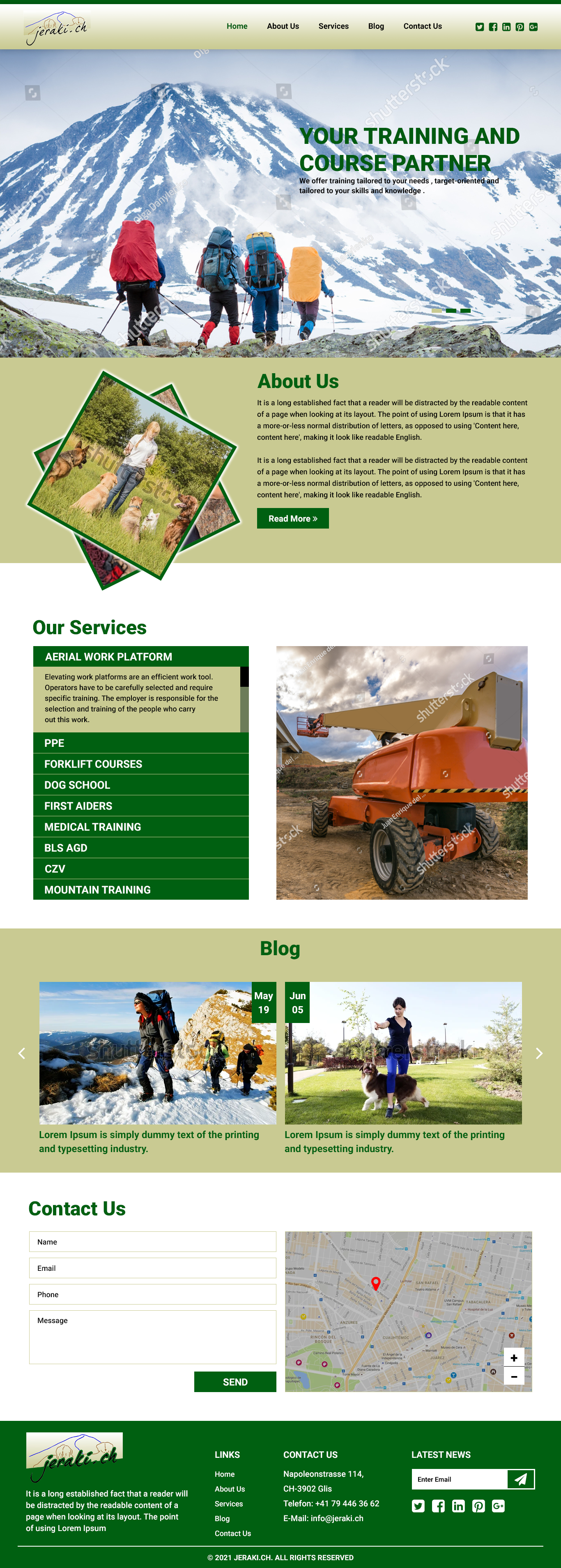 Web Design by CJV Creative for this project | Design #26805290