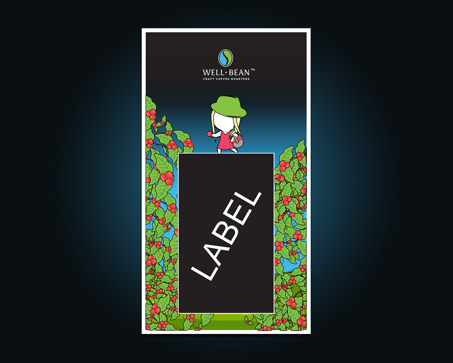 Illustration-Design von RubelRir für Well-Bean Coffee Roaster | Design #26884764