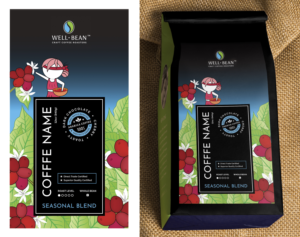 Coffee label design for an extension to our current branding / coffee label designs | Illustration-Design von Navisol Creatives