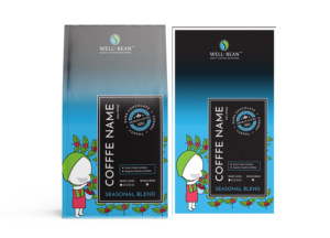 Diseño Con Ilustración por adjeiiBlack para Well-Bean Coffee Roaster | Diseño: #26848560