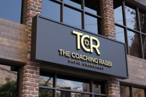 The Coaching Rabbi - David Chandalov | Logo Design by makerlogoz