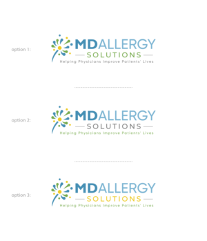 MD ALLERGY SOLUTIONS | Logo Design by Zybs Graphics