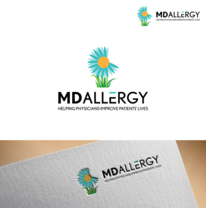 MD ALLERGY SOLUTIONS | Logo Design by Blessing Angel