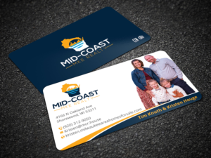 Mid-Coast Brokerage Business Cards | Visitenkarten-Design von DesignShout