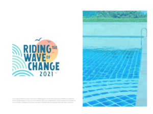Riding the Wave of Change | Diseño de Logo por JTdsign