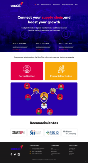 Web Design by pb for this project | Design: #26802363