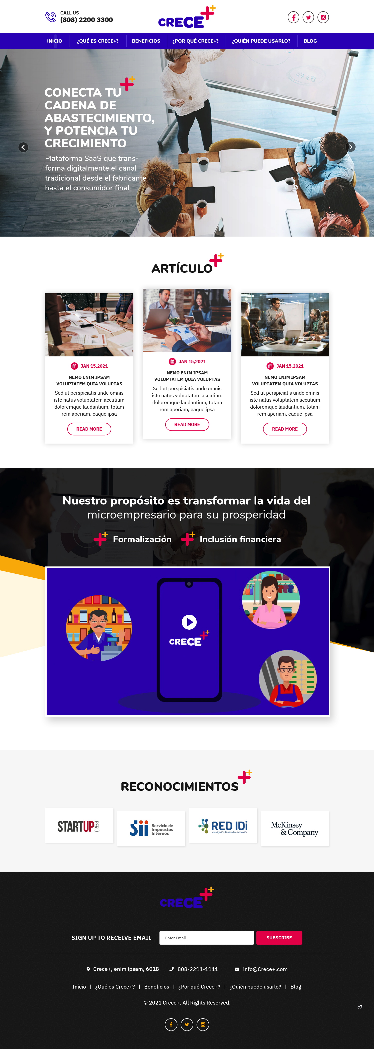 Diseño Web por pb para este proyecto | Diseño #26802366