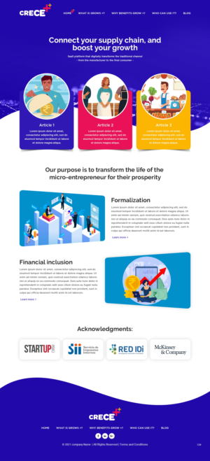 Web Design by pb for this project | Design #26802371