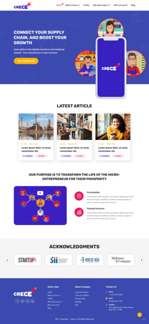 Web Design by pb for this project | Design: #26802372