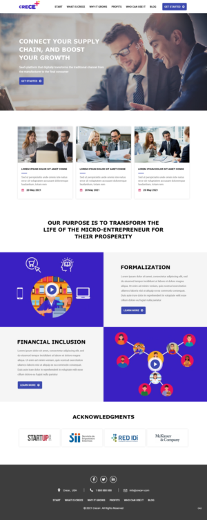 Web Design by pb for this project | Design: #26802373