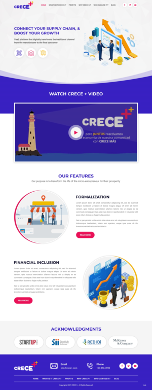 Web Design by pb for this project | Design: #26802379