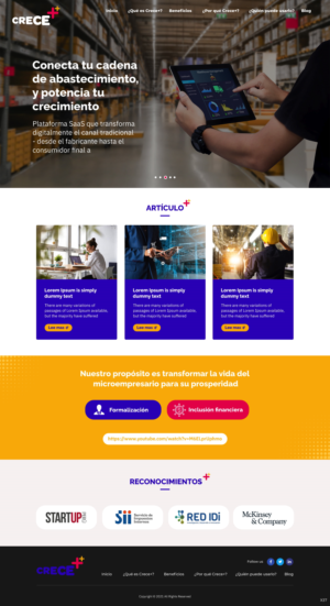 Web Design by pb for this project | Design: #26802389