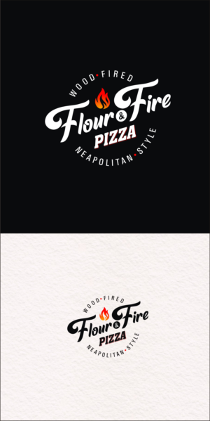Logo Design by warkaddarshan 2 for Flour & Fire Pizza | Design #26798537