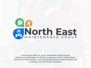 North East  Maintenance group | Logo Design by Nova Tech Solutions