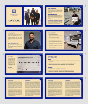 CJ - Your Building Partner is in need of a sales presentation booklet | Flyer Design by GraphicsGuru