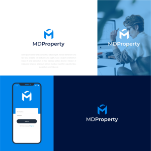 MD Property | Logo Design by sonimaulana.dc