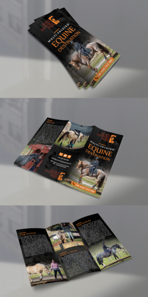 Horse Shepherd Park - Gordon Gold Trail | Diseño de Flyer por BLUE WINGS