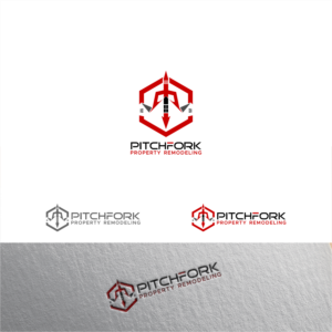 Pitchfork Property Remodeling  | Logo Design by Arham Hidayat