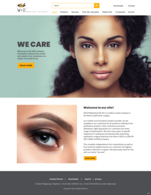 Shopify Design by pb for W2O Aktiengesellschaft | Design: #26808157
