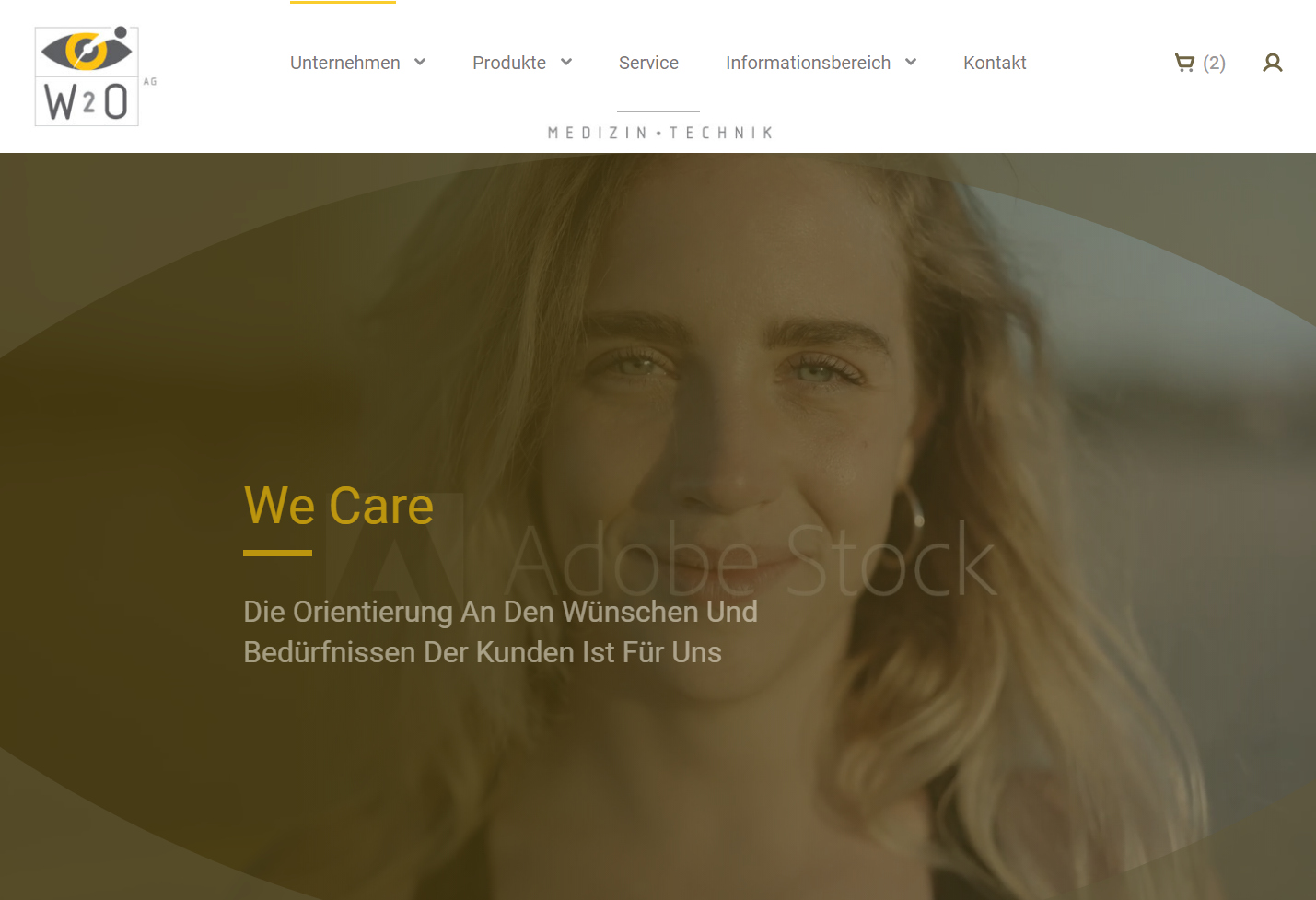 Shopify Design by Bruno UI Designer for W2O Aktiengesellschaft | Design #26836389