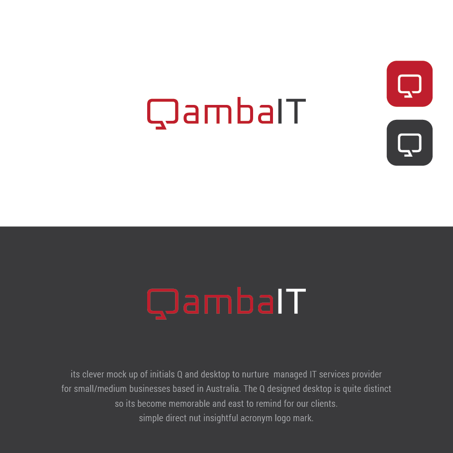 Logo Design by nandkumar for Qamba | Design #26816413