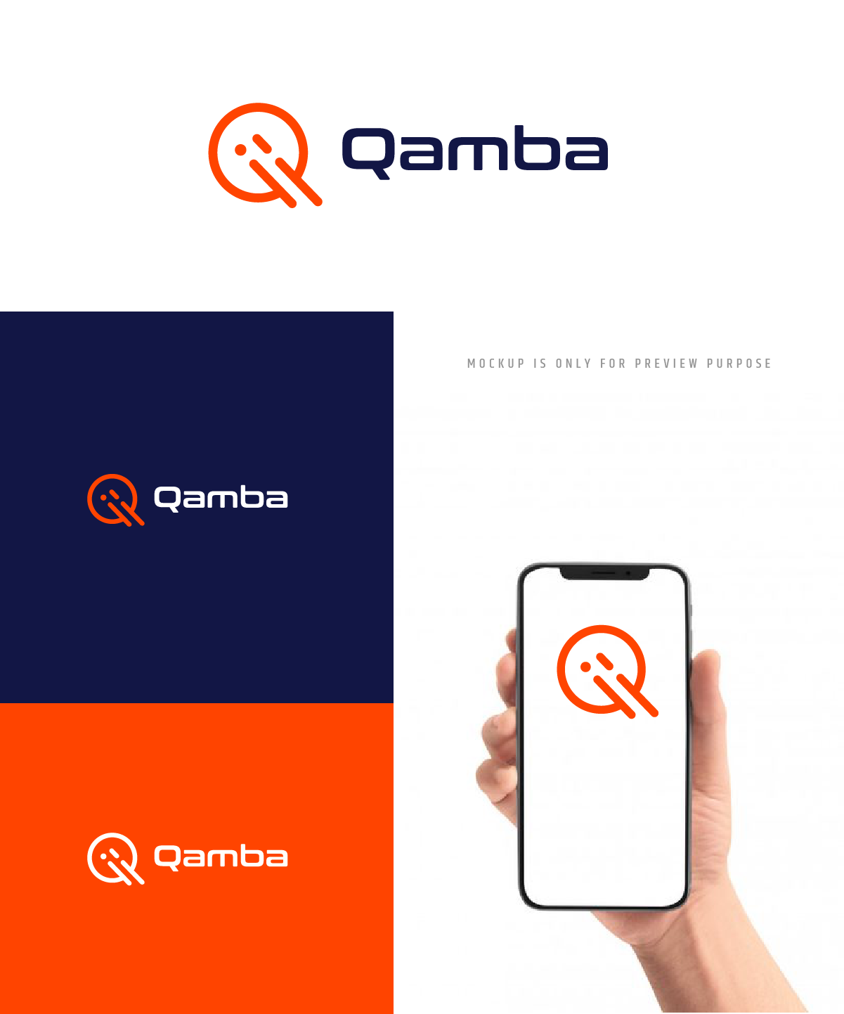 Logo Design by Ng V Duc for Qamba | Design #26835857