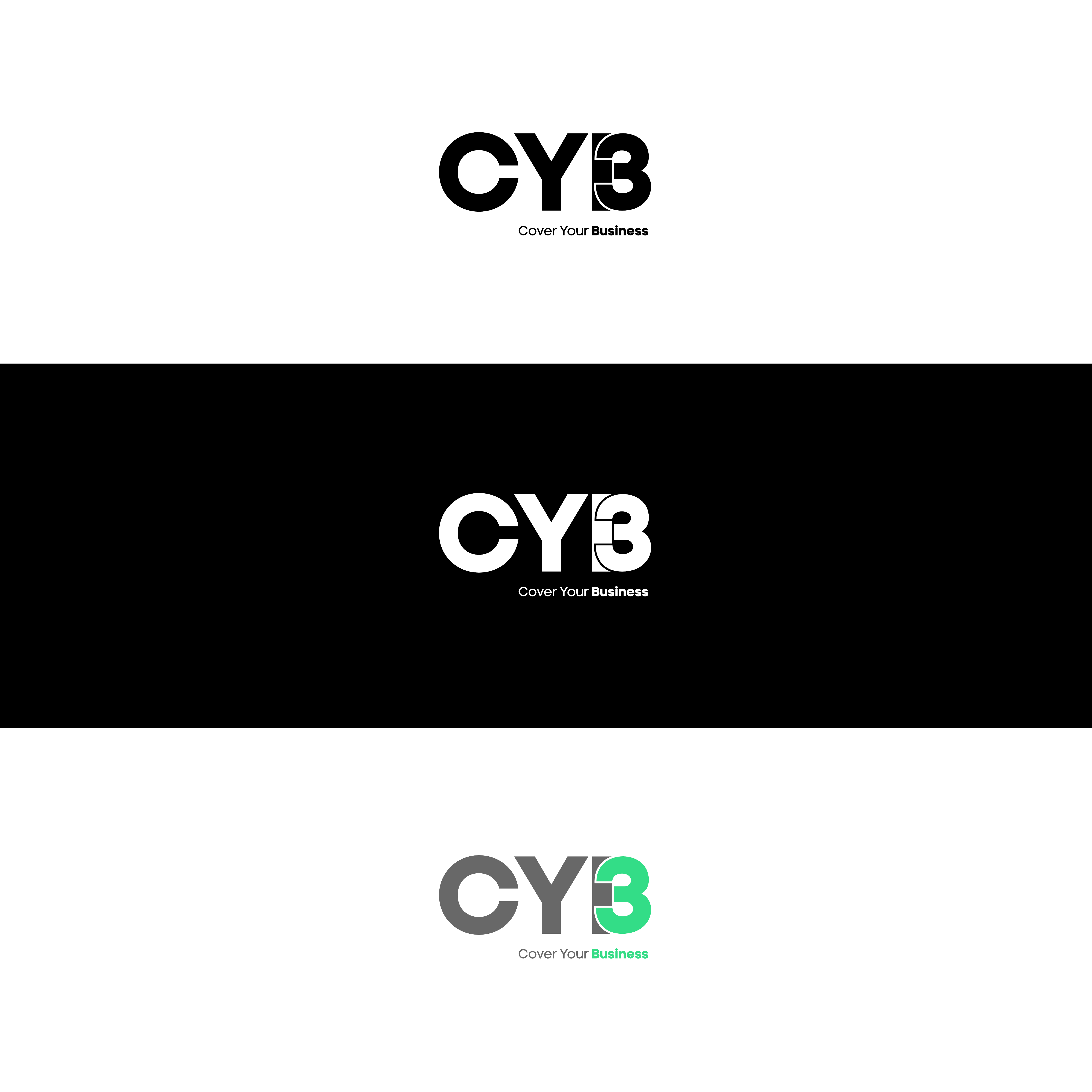 Logo Design by Bruce Cowie for CYBThree LLC. | Design #26801348